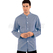 ISACCO COREANA R. BIANCO/BLU 100 % COTTON