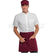 ISACCO GREMBIULE CRETA CM 70X46 BORDEAUX 65% POLYESTER  35% COTTON