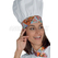 ISACCO CAPPELLO CUOCO BIANCO+DELICIOUS 100 % COTTON