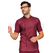 ISACCO GIACCA FRANKLIN M/M JERSEY BORDEAUX + SUPERDRY BORDEAUX 100% POLYESTER  SUPERDRY