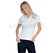 ISACCO POLO DONNA STRETCH BIANCO 97% COTTON  3% SPANDEX