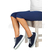 ISACCO SHORT LEGGINGS BLU 97% COTTON  3% SPANDEX