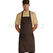 ISACCO GREMBIULE PETTORINA 70X90 CACAO 65% POLYESTER  35% COTTON