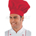 ISACCO CAPPELLO CUOCO ROSSO 65% POLYESTER  35% COTTON