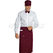 ISACCO GREMBIULE DAKAR CM 100X70 BORDEAUX 65% POLYESTER  35% COTTON