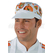 ISACCO CAPPELLO CHARLY CON RETE BIANCO+PIZZA 100 % COTTON
