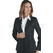 ISACCO GIACCA PORTLAND NERO STRETCH LANA FODERATA 54% POLYESTER 44% WOOL (LANA) 2% SPANDEX