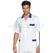 ISACCO CASACCA PETER M/M BIANCO+BLU CINA 100 % COTTON