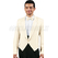 ISACCO SPENCER UNISEX CREME 100 % POLYESTER