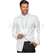 ISACCO GIACCA SCIALLE MONOPETTO BIANCO 100 % POLYESTER