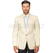 ISACCO GIACCA SCIALLE MONOPETTO CREME 100 % POLYESTER