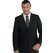 ISACCO GIACCA CLASSICA UOMO NERO 100 % POLYESTER