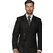 ISACCO GIACCA DOPPIO PETTO COLLO LANCIA NERO 100 % POLYESTER