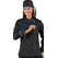ISACCO GIACCA LADY ZIP NERO+BIANCO 65% POLYESTER  35% COTTON