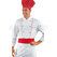 ISACCO GIACCA CUOCO RED CHEF 100 % COTTON