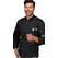 ISACCO GIACCA ATLANTA NERO + SKULL 12 65% POLYESTER  35% COTTON