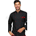ISACCO GIACCA ATLANTA NERO + SKULL 07 65% POLYESTER  35% COTTON