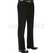 ISACCO PANTALONE UOMO S/PINCES FODER. FRESCO LANA NERO 100% WOOL (LANA)