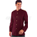 ISACCO COREANA CON TRECCE BORDEAUX 100 % POLYESTER