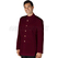 ISACCO COREANA CON ALAMARI BORDEAUX 65% POLYESTER  35% COTTON