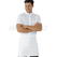 ISACCO GREMBIULE VITA CM 70X46 S/TASCA BIANCO 100 % COTTON