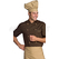 ISACCO GIACCA CUOCO EXTRA LIGHT M/M CACAO+BISCOTTO 65% POLYESTER  35% COTTON