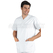 ISACCO CASACCA COLLO A V BIANCO UNISEX 100 % COTTON