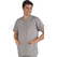 ISACCO CASACCA COLLO A V GRIGIO UNISEX 65% POLYESTER  35% COTTON 125 gr/m²