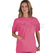 ISACCO CASACCA COLLO A V FUXIA UNISEX 65% POLYESTER  35% COTTON