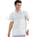 ISACCO CASACCA COLLO A V BIANCO +PROF. LILLA 100 % COTTON