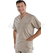 ISACCO CASACCA COLLO A V TORTORA UNISEX 65% POLYESTER  35% COTTON