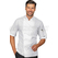 ISACCO GIACCA ALABAMA SLIM M/M EXTRALIGHT SUPER STRETCH BIANCO 97% COTTON  3% SPANDEX