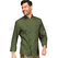 ISACCO GIACCA CUOCO MILITARE 65% POLYESTER  35% COTTON