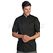 ISACCO GIACCA BLACKCHEF MEZZA MANICA 65% POLYESTER  35% COTTON