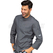 ISACCO GIACCA CUOCO BILBAO GRIGIO 65% POLYESTER  35% COTTON