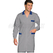 ISACCO CAMICE TORONTO M/M GRIGIO+BLU 65% POLYESTER  35% COTTON
