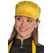 ISACCO CAPPELLO SAM GIALLO 65% POLYESTER  35% COTTON