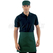 ISACCO GREMBIULE VITA CM 70X46 C/TASCA VERDONE 65% POLYESTER  35% COTTON