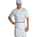 ISACCO GREMBIULE VITA CM 70X46 C/TASCA B.CO+BLU CINA 100 % COTTON