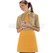 ISACCO GREMBIULE ORLEANS ALBICOCCA 100 % POLYESTER