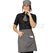 ISACCO GREMBIULE ORLEANS SMOKE 100 % POLYESTER