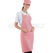 ISACCO GREMBIULE PETTORINA 70X90 R. ROSSA 65% POLYESTER  35% COTTON