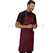 ISACCO GREMBIULE CHAMPAGNE BORDEAUX 100 % POLYESTER