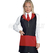 ISACCO MADEIRA CON ZIP NERO/ROSSO 100 % POLYESTER