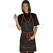 ISACCO GREMBIULE MAGIC NERO/ROSSO 100 % POLYESTER