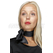 ISACCO FOULARD NERO 100 % POLYESTER