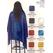 ISACCO MANTELLINA NERO 100 % POLYESTER