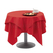 ISACCO Tovaglia ELEGANCE  136 x 136 cm ROSSO