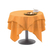 ISACCO Tovaglia ELEGANCE  116 x 116 cm ALBICOCCA