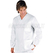 ISACCO CASACCA COLLO A V BIANCO M/LUNGA UNISEX 100 % COTTON